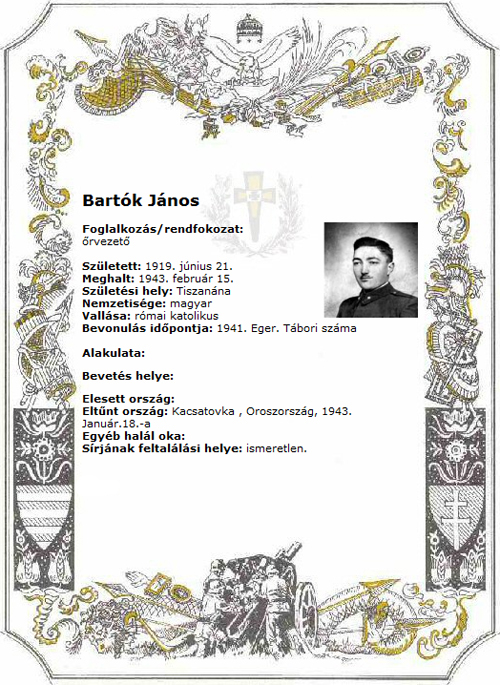 Bartók János